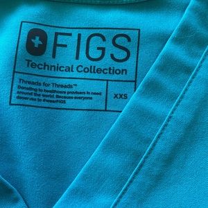 Figs Catarina Top - Teal